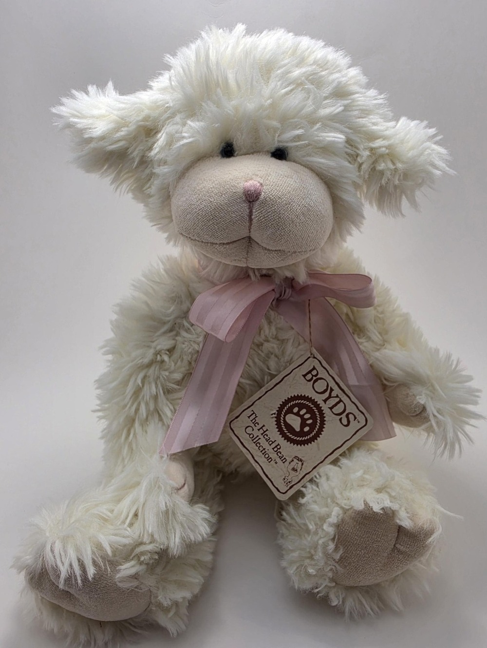 Boyds Collection "O. B. Fuzzyfleece" Lamb Plush, Vintage Collectible NWT